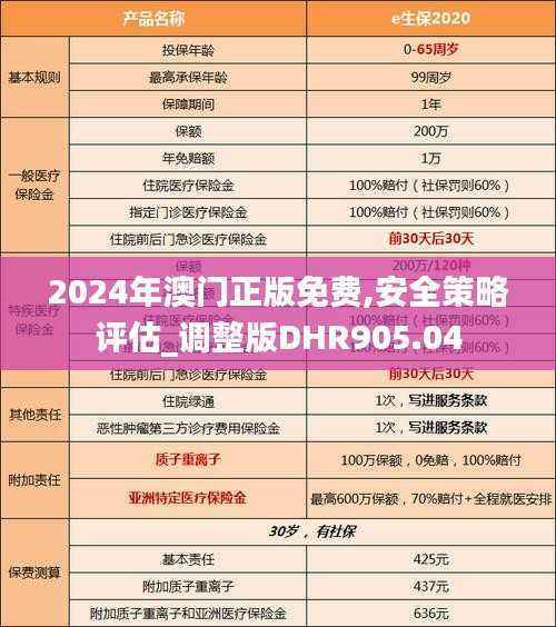 2024年澳门正版免费,安全策略评估_调整版DHR905.04