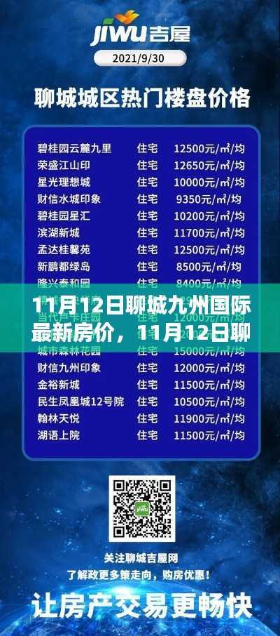 11月12日聊城九州国际房价最新动态,洞悉市场趋势,把握购房最佳时机