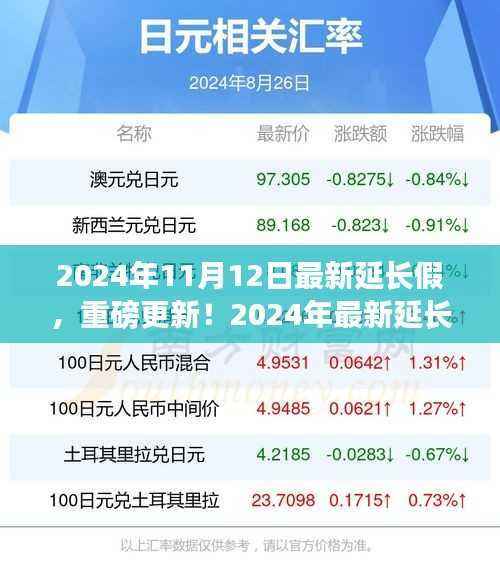 重磅更新！2024年假期安排出炉，延长假期，休闲时光来临！