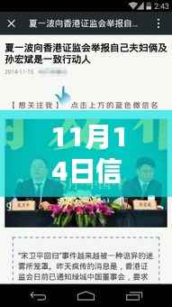 聚焦信利最新动态,十一月十四日的重要时刻