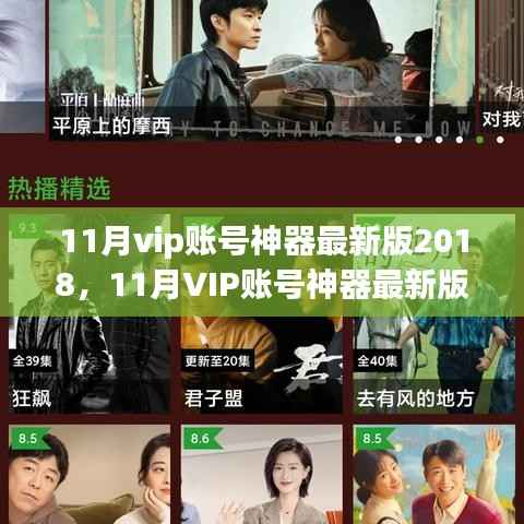 11月VIP账号神器最新版2018,便捷与风险并存