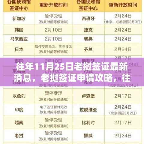 老挝签证申请指南,最新消息、攻略及办理流程揭秘(往年11月25日更新)