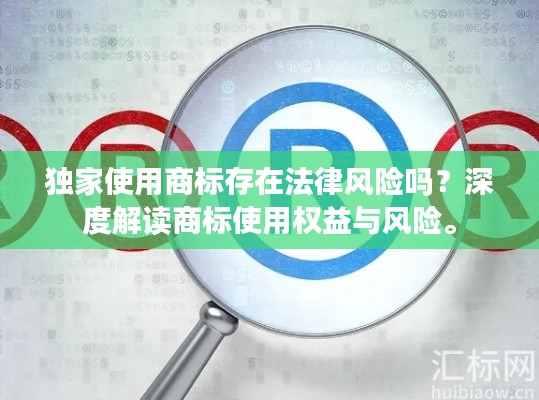 独家使用商标存在法律风险吗?深度解读商标使用权益与风险。