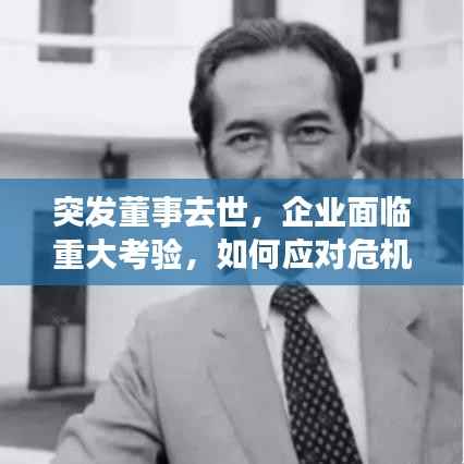 突发董事去世,企业面临重大考验,如何应对危机与挑战?