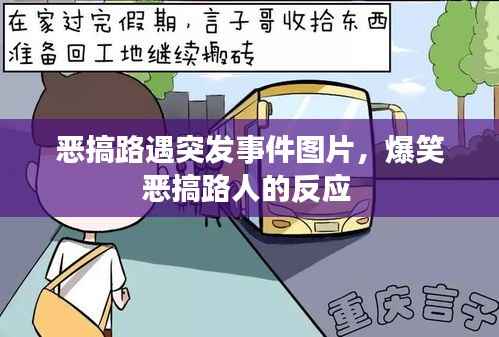 恶搞路遇突发事件图片,爆笑恶搞路人的反应