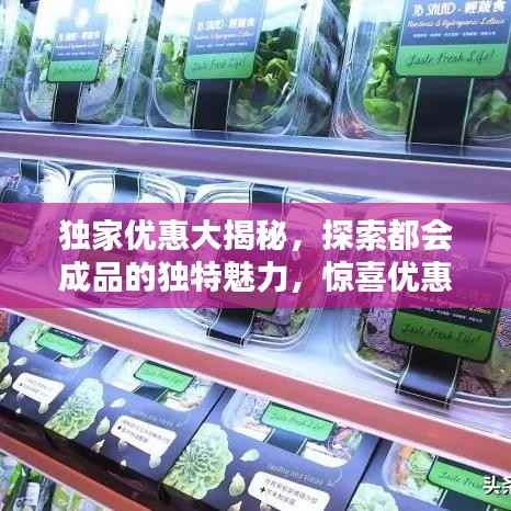 独家优惠大揭秘,探索都会成品的独特魅力,惊喜优惠不容错过
