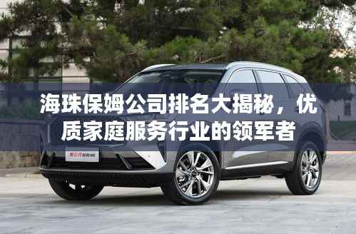 海珠保姆公司排名大揭秘,优质家庭服务行业的领军者