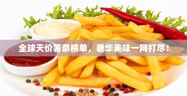 全球天价薯条榜单,奢华美味一网打尽!