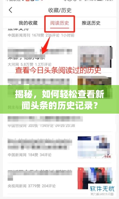 揭秘,如何轻松查看新闻头条的历史记录?