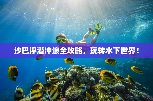 沙巴浮潜冲浪全攻略,玩转水下世界!